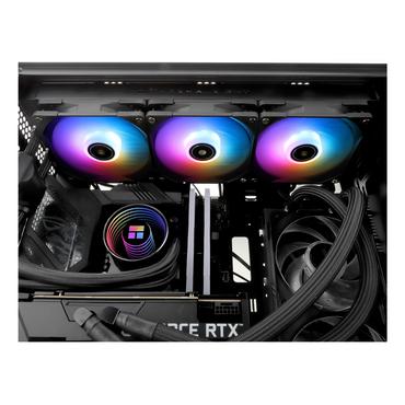 Thermalright Frozen Notte 360 ARGB V2 Processor Alt-i-en v&aelig;skek&oslash;ler 12 cm Sort 1 stk