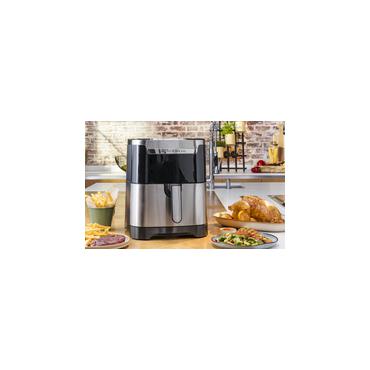 Tefal Easy Fry & Grill EY801D 6,5 L Enkeltstående 1650 W Varmluftsteger Rustfrit stål