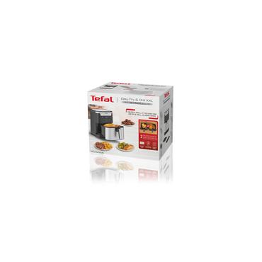 Tefal Easy Fry & Grill EY801D 6,5 L Enkeltstående 1650 W Varmluftsteger Rustfrit stål