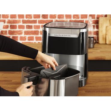 Tefal Easy Fry & Grill EY801D 6,5 L Enkeltstående 1650 W Varmluftsteger Rustfrit stål