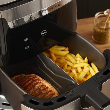 Tefal Easy Fry & Grill EY801D 6,5 L Enkeltstående 1650 W Varmluftsteger Rustfrit stål