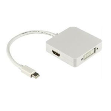 DELTACO DP-MULTI1 - videokort - DisplayPort / HDMI / DVI - 20 cm