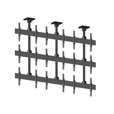 Multibrackets M Pro MBC3X3U monteringssats - för 9 LCD-displayer - svart