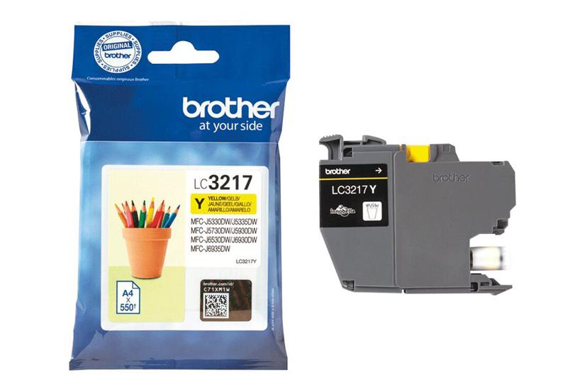 Brother LC3217Y - gul - original - blækpatron