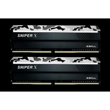 G.Skill SNIPER X Series - 32GB:2x16GB - DDR4 RAM - 3200MHz - DIMM 288-PIN - Ikke-ECC - CL16