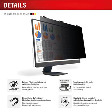 DISPLEX Privacy Safe Desktop Uni 24" (16:10)