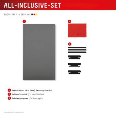 DISPLEX Privacy Safe Desktop Uni 24" (16:10)