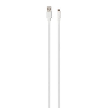 fladt lightning kabel, USB-A: