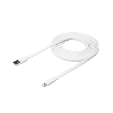 fladt lightning kabel, USB-A: