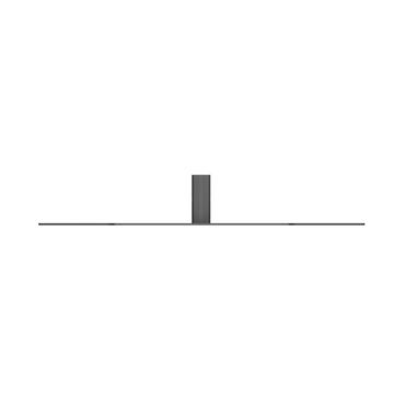 Multibrackets M Pro Series Base Plate - monteringskomponent - svart