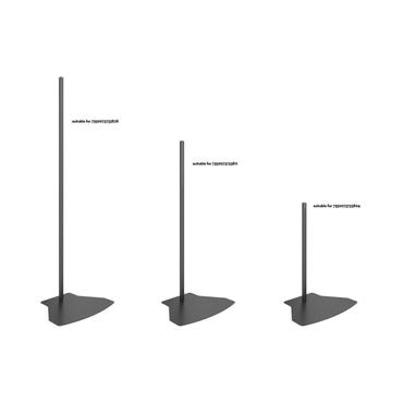 Multibrackets M Pro Series Base Plate - monteringskomponent - svart