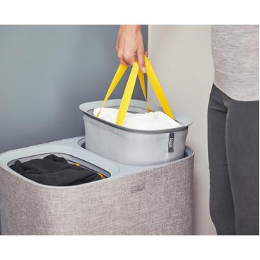 Joseph Joseph 50003 vasketøjskurv 90 L Rektangulær Bomuld, Polyester Grå