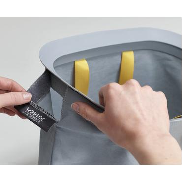 Joseph Joseph 50003 vasketøjskurv 90 L Rektangulær Bomuld, Polyester Grå