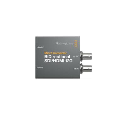 Blackmagic Micro Converter BiDirectional SDI/HDMI 12G 12G-SDI/HD-SDI/SDI til HDMI bidirectional video- og audioomformer