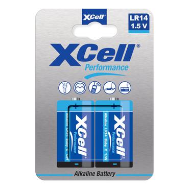 XCell 115355 husholdningsbatteri Engangsbatteri C Alkaline
