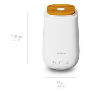 Medisana AD 650 duftespreder Tank Hvid, Træ