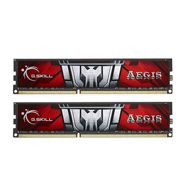 G.Skill AEGIS F3-1600C11D-8GIS - 8GB:2x4GB - DDR3 RAM - 1600MHz - DIMM 240-pin - Icke ECC - CL11