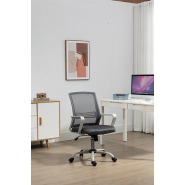 Office armchair ACTIVEJET YK01 grey