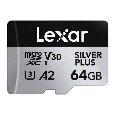 Lexar Professional SILVER PLUS - flash-minneskort - 64 GB