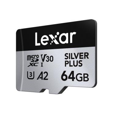 Lexar Professional SILVER PLUS - flash-minneskort - 64 GB