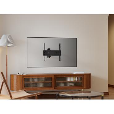 Wall mount, Full motion 3-way, tilt, swivel, 32-65", 35 kg