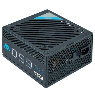 Azza PSAZ-650W enhed til strømforsyning 20+4 pin ATX ATX Sort