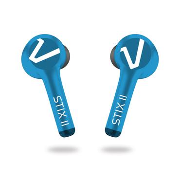 Veho STIX II True Wireless Headset Trådløs I ørerne Opkald/musik Bluetooth Turkisfarve, Blå