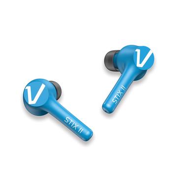 Veho STIX II True Wireless Headset Trådløs I ørerne Opkald/musik Bluetooth Turkisfarve, Blå