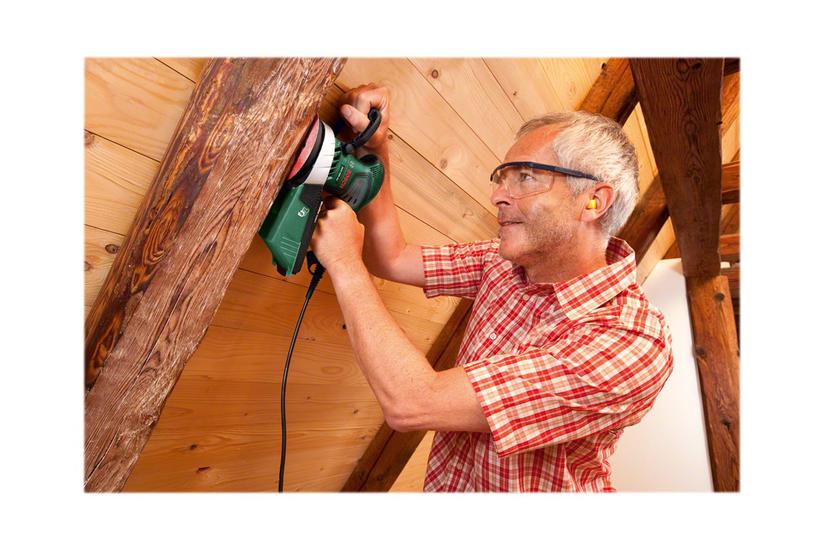 Bosch PEX 400 AE - sliber med tilf&aelig;ldigt kredsl&oslash;b - 350 W - 125 mm