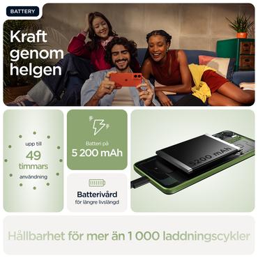 Motorola moto g06 17,5 cm (6.88") Dual SIM Android 15 4G USB Type-C 4 GB 256 GB 5200 mAh Grøn