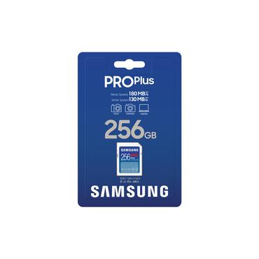 Samsung PRO Plus MB-SD256S - flash-minneskort - 256 GB - SDXC UHS-I