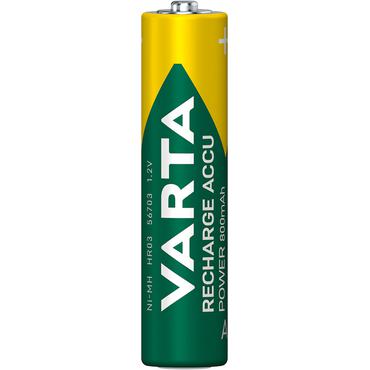 Varta Rechargable Accu batteri - 4 x AAA - NiMH