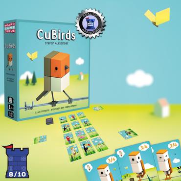 Board Game Circus CuBirds 20 min. Kortspil