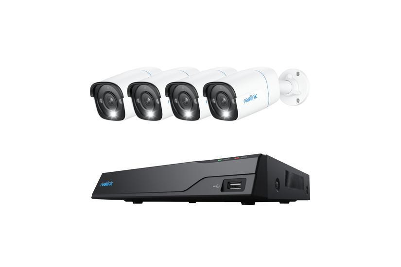 Reolink NVS8-8MB4 - NVR Overvågningssystem - 8 Kanaler 8MP - 4x Bullet PoE Kameraer Reolink NVS8-8MB4 - NVR Overvågningssystem - 8 Kanaler 8MP - 4x Bullet PoE Kameraer