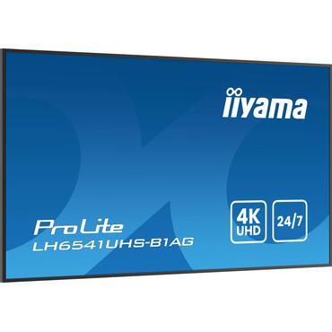 iiyama ProLite LH6541UHS-B1AG 65" Klass (64.5" visbar) LED-bakgrundsbelyst LCD-skärm
