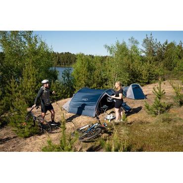 Easy Camp Vega 300 Compact Tent, Dark Blue/Grey