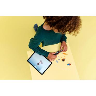 LEGO Marvel Spider-Man mod Ghost Rider p&aring; motorcykel