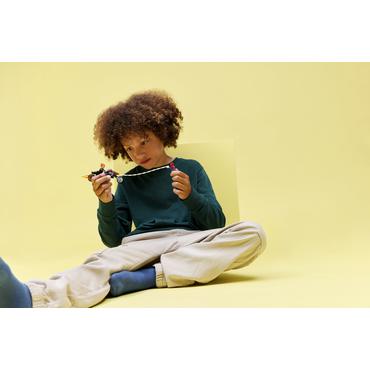 LEGO Marvel Spider-Man mod Ghost Rider p&aring; motorcykel