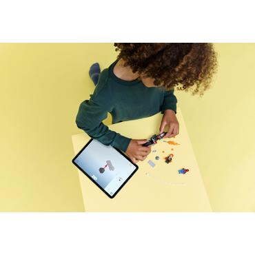 LEGO Marvel Spider-Man mod Ghost Rider p&aring; motorcykel