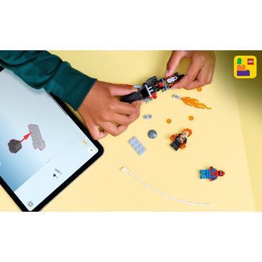 LEGO Marvel Spider-Man mod Ghost Rider p&aring; motorcykel