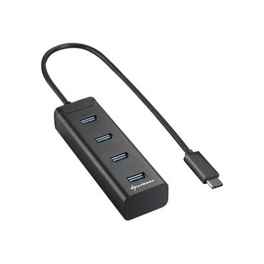 Sharkoon 4-Port USB 3.0 Aluminium Hub Type C