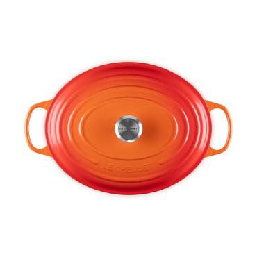 Le Creuset Signature Roaster oval 35cm oven red (21178350902430)