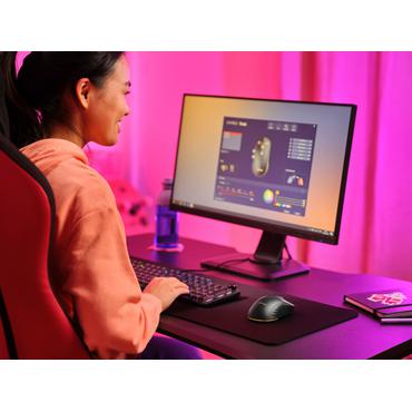 Trust GXT 927 REDEX+ - mus - högpresterande, justerbar RGB-belysning - 2.4 GHz - svart