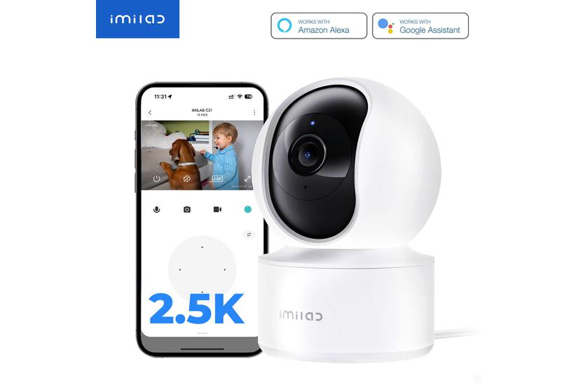 IMILAB Netværksovervågningskamera - DC - Hvid - microSD