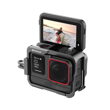 Metal Protective Cage Adapter Frame PULUZ for Insta360 Ace Pro