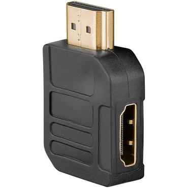 HDMI&trade; Angled Adapter 90&deg;, Gold-Plated (8K@60HZ)
