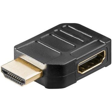 HDMI&trade; Angled Adapter 90&deg;, Gold-Plated (8K@60HZ)