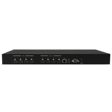StarTech.com 4x4 HDMI Matrix Switch with Picture-and-Picture Multiviewer or Video Wall - 4x4 Matrix Switch with Video Combining (VS424HDPIP) - video-/audioswitch - 4 porte