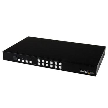 StarTech.com 4x4 HDMI Matrix Switch with Picture-and-Picture Multiviewer or Video Wall - 4x4 Matrix Switch with Video Combining (VS424HDPIP) - video-/audioswitch - 4 porte