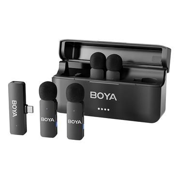 BOYA Wireless 2.4 GHz Microphone x4 BY-V4U USB-C